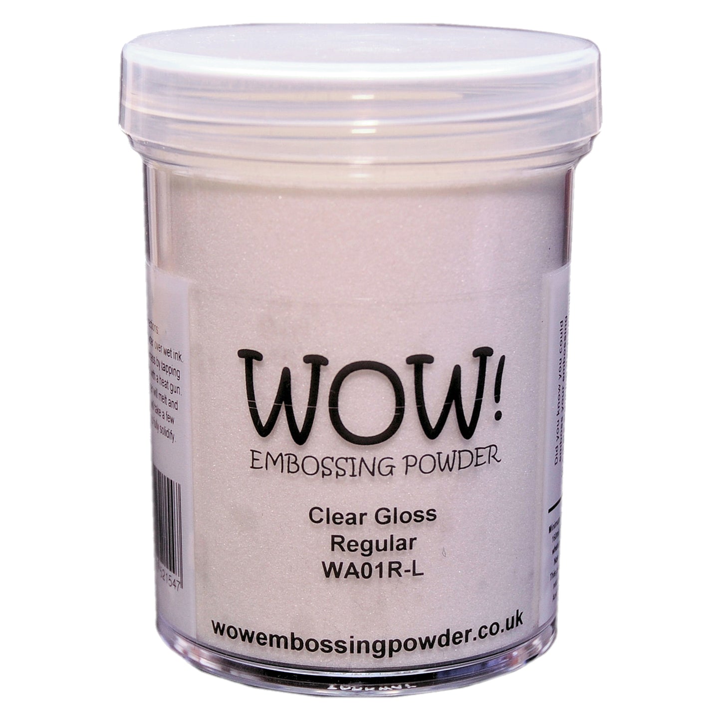 WOW! Embossing Powder 160ml - Clear Gloss Regular