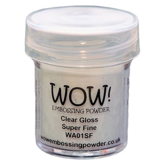 WOW! Embossing Powder 160ml - Clear Gloss Super Fine
