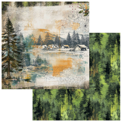 49 And Market Campfire Memories 12x12 Inch Collection Pack by Dennis Bruton
