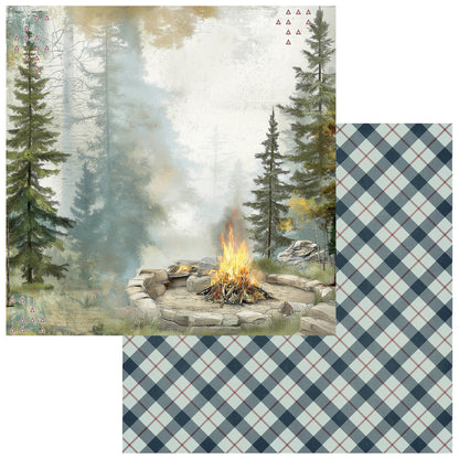 49 And Market Campfire Memories 12x12 Inch Collection Pack by Dennis Bruton