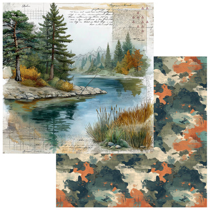 49 And Market Campfire Memories 12x12 Inch Collection Pack by Dennis Bruton
