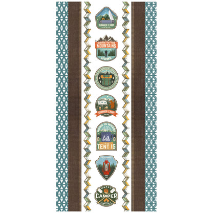49 And Market Campfire Memories Washi Sheets by Dennis Bruton