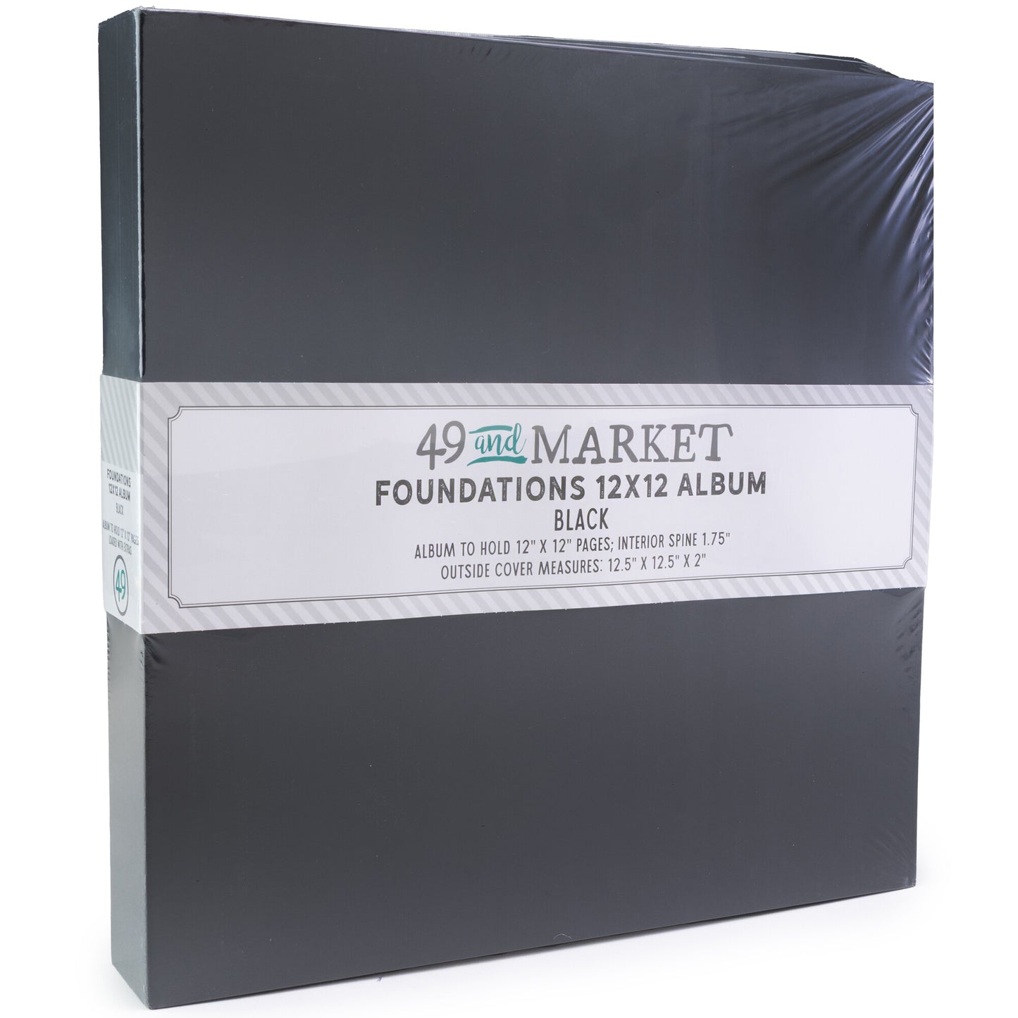 49 And Market Foundations 12x12 Inch Album Black