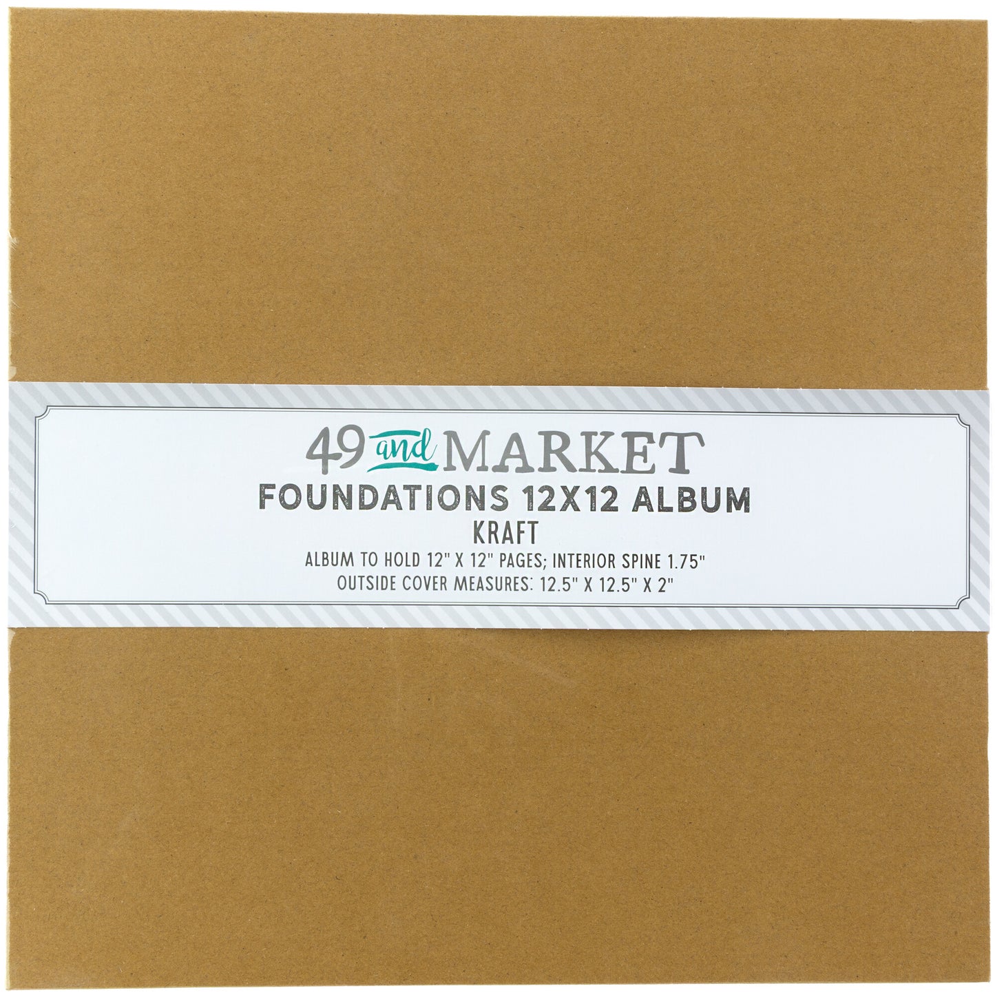 49 And Market Foundations 12x12 Inch Album Kraft