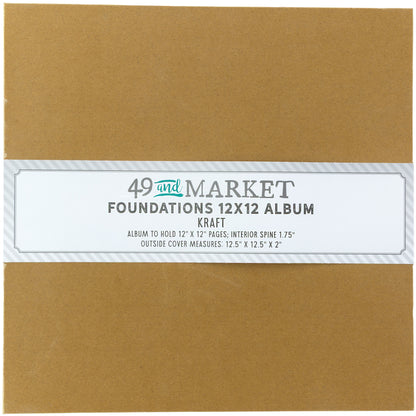 49 And Market Foundations 12x12 Inch Album Kraft