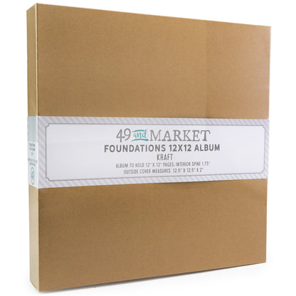 49 And Market Foundations 12x12 Inch Album Kraft