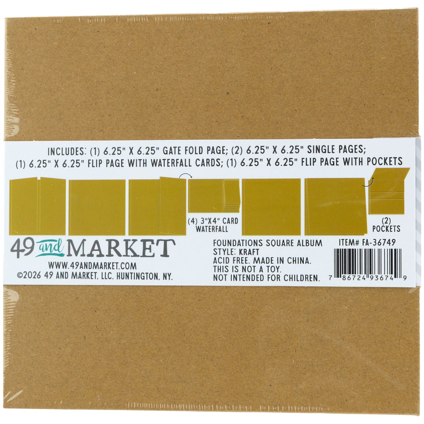 49 And Market Foundations Square Album Kraft