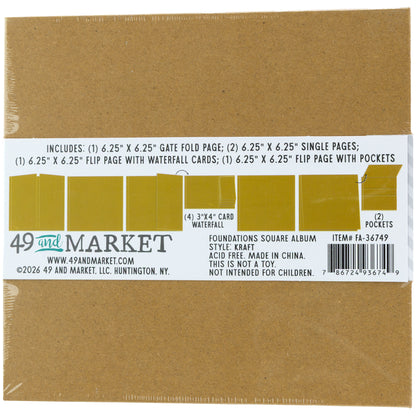49 And Market Foundations Square Album Kraft