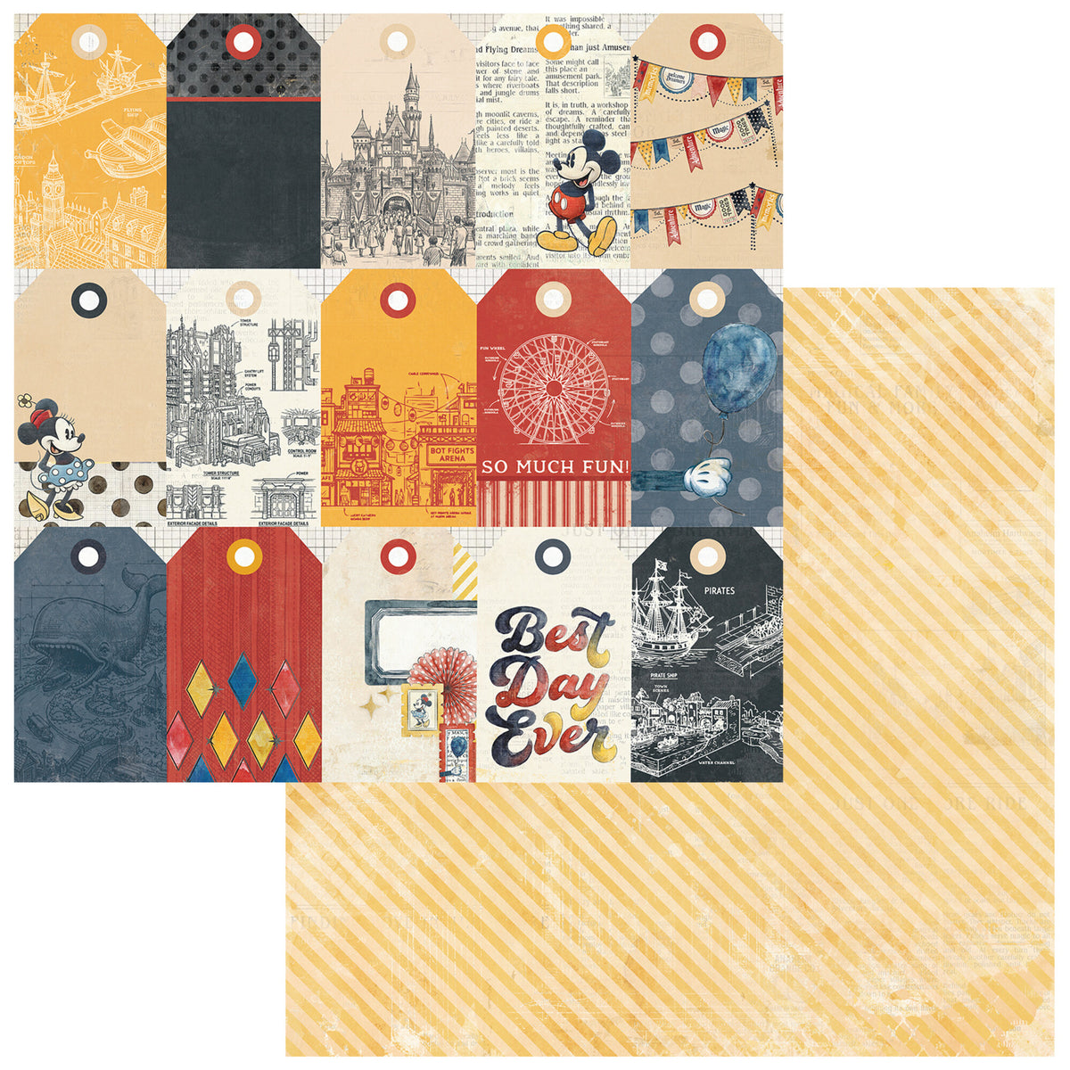 49 And Market Mouse & Co. 12x12 Inch Collection Pack by Michelle Coleman