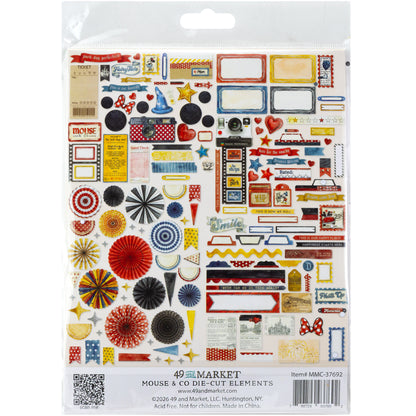 49 And Market Mouse & Co. Die-Cut Elements by Michelle Coleman