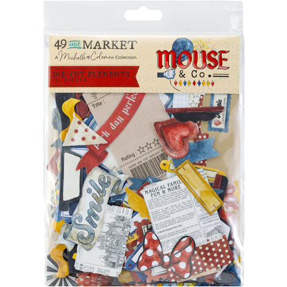 49 And Market Mouse & Co. Die-Cut Elements by Michelle Coleman