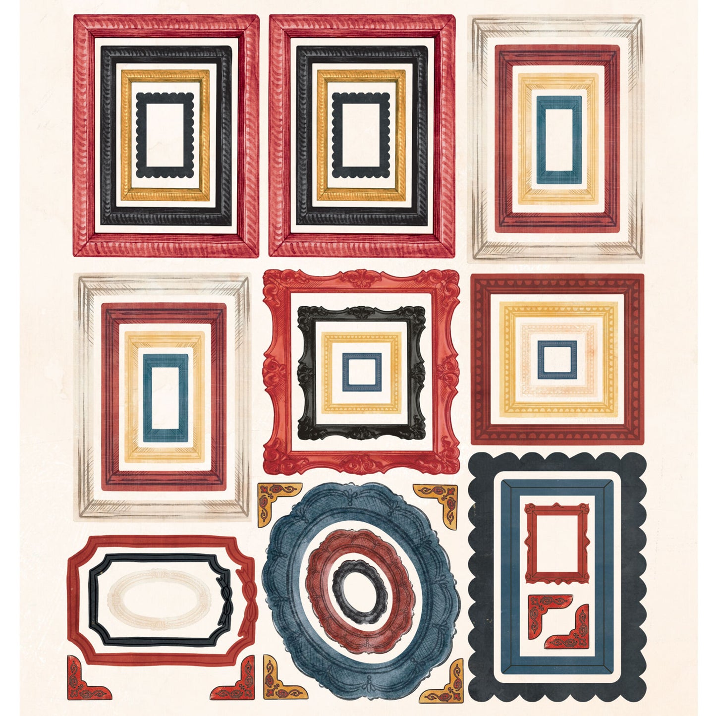 49 And Market Mouse & Co Frames by Michelle Coleman