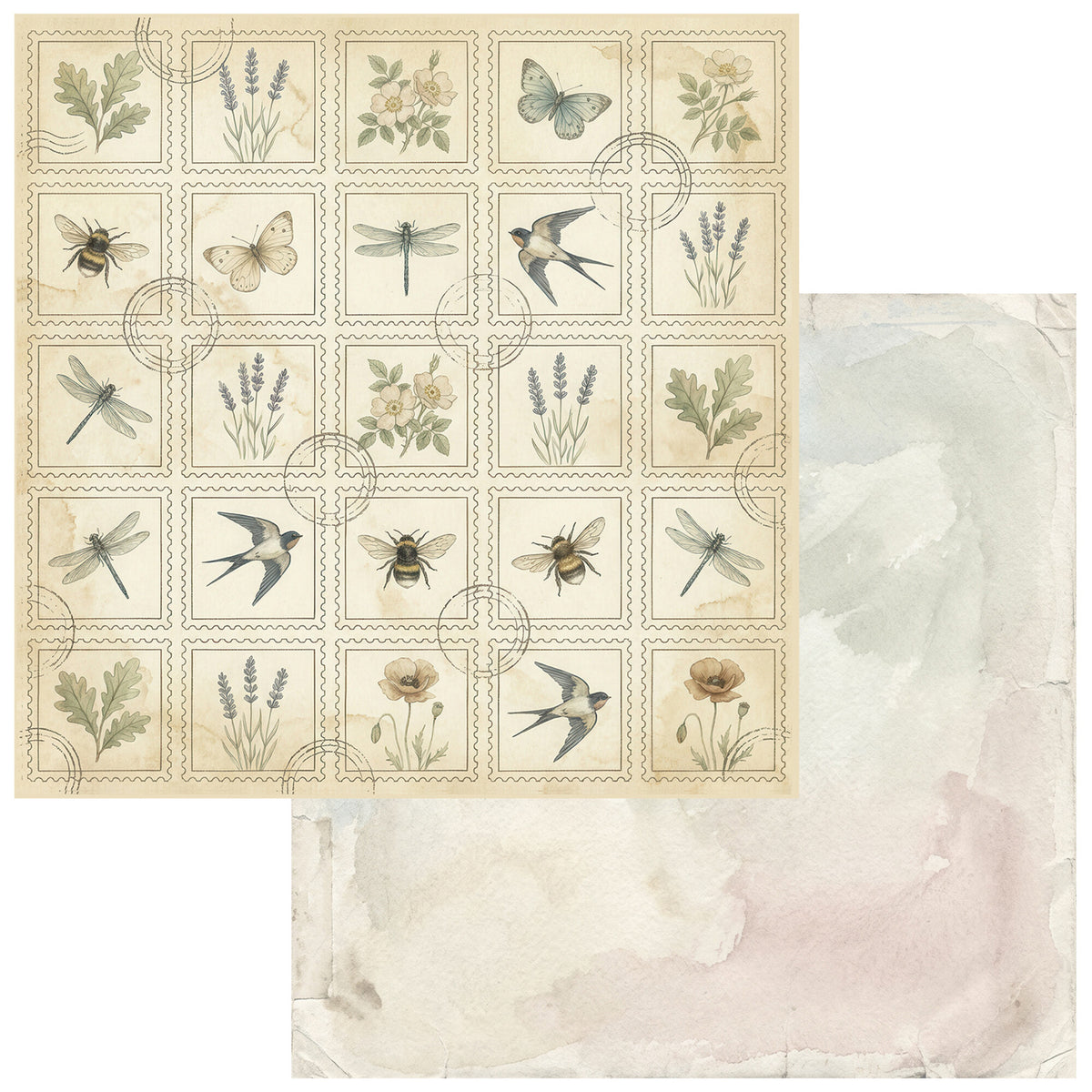 49 And Market The Quiet Observer 12x12 Inch Collection Pack by Arthouse Whimsy
