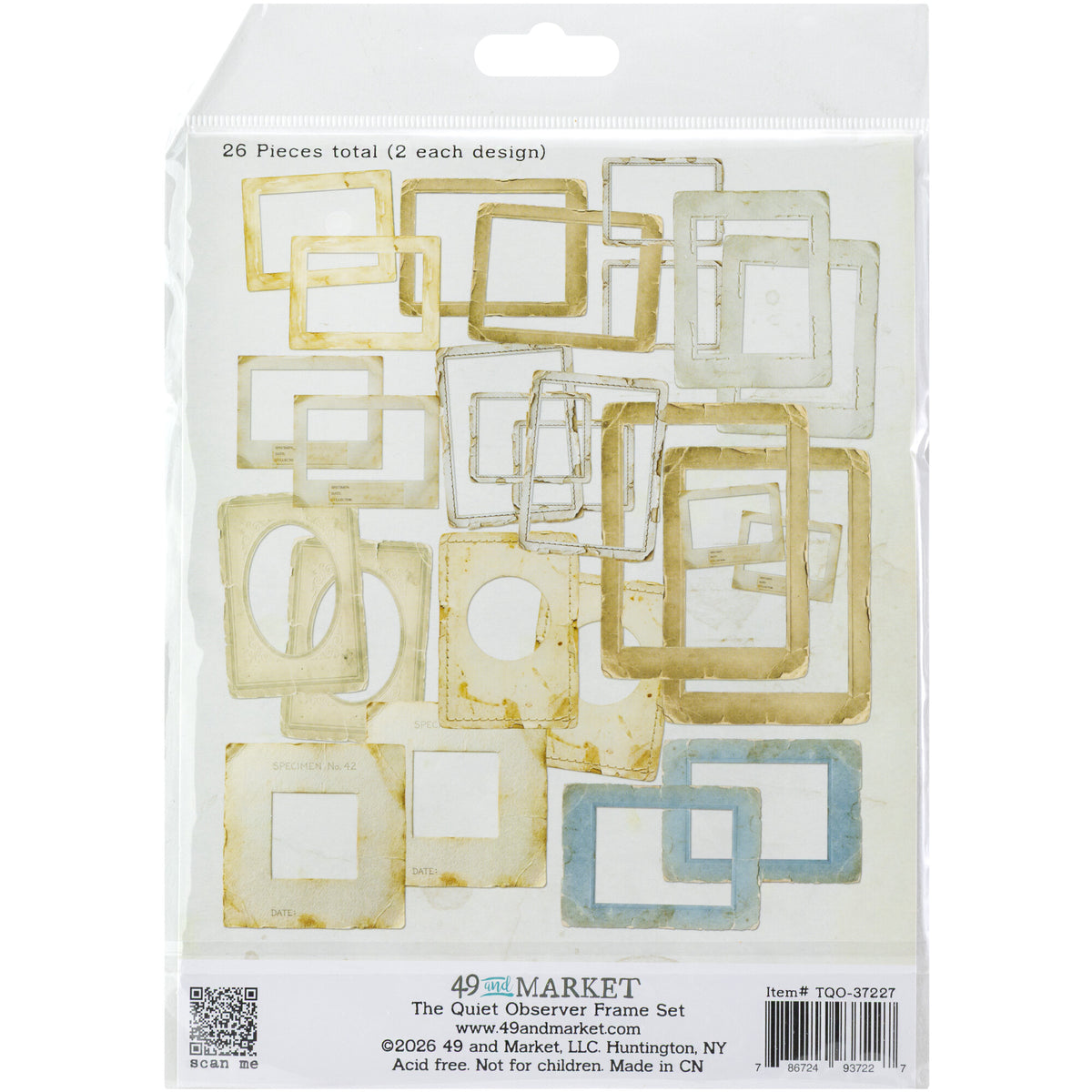 49 And Market The Quiet Observer Frame Set by Arthouse Whimsy