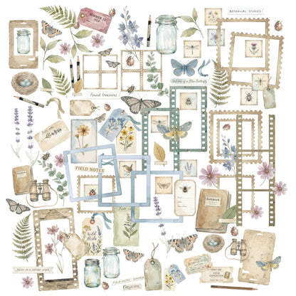 49 And Market The Quiet Observer Laser Cut Elements by Arthouse Whimsy