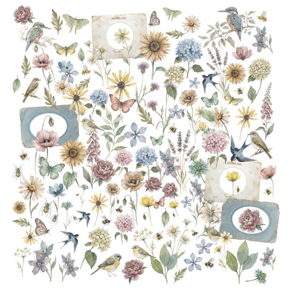 49 And Market The Quiet Observer Laser Cut Wildflowers by Arthouse Whimsy