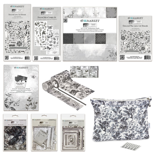 49 And Market Color Swatch Charcoal Collection