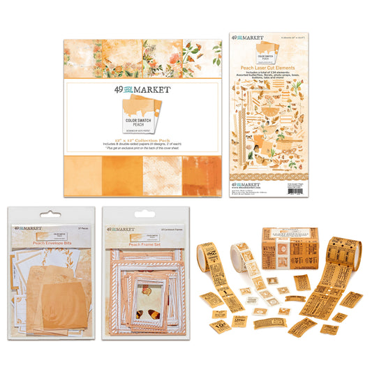 49 And Market Color Swatch Peach Collection
