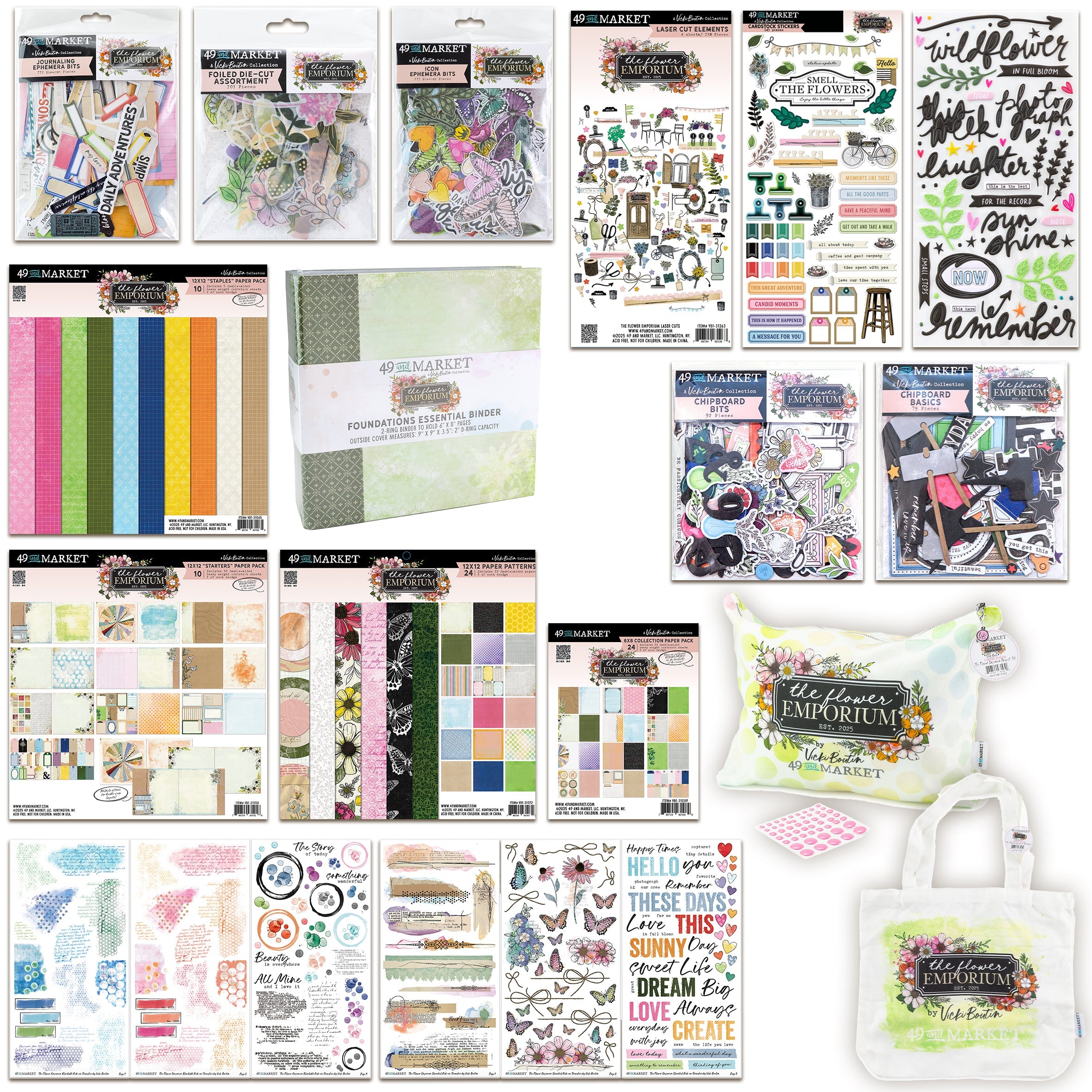 49 and Market The Flower Emporium Complete Collection – AALL & Create