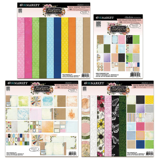49 and Market The Flower Emporium Paper Bundle