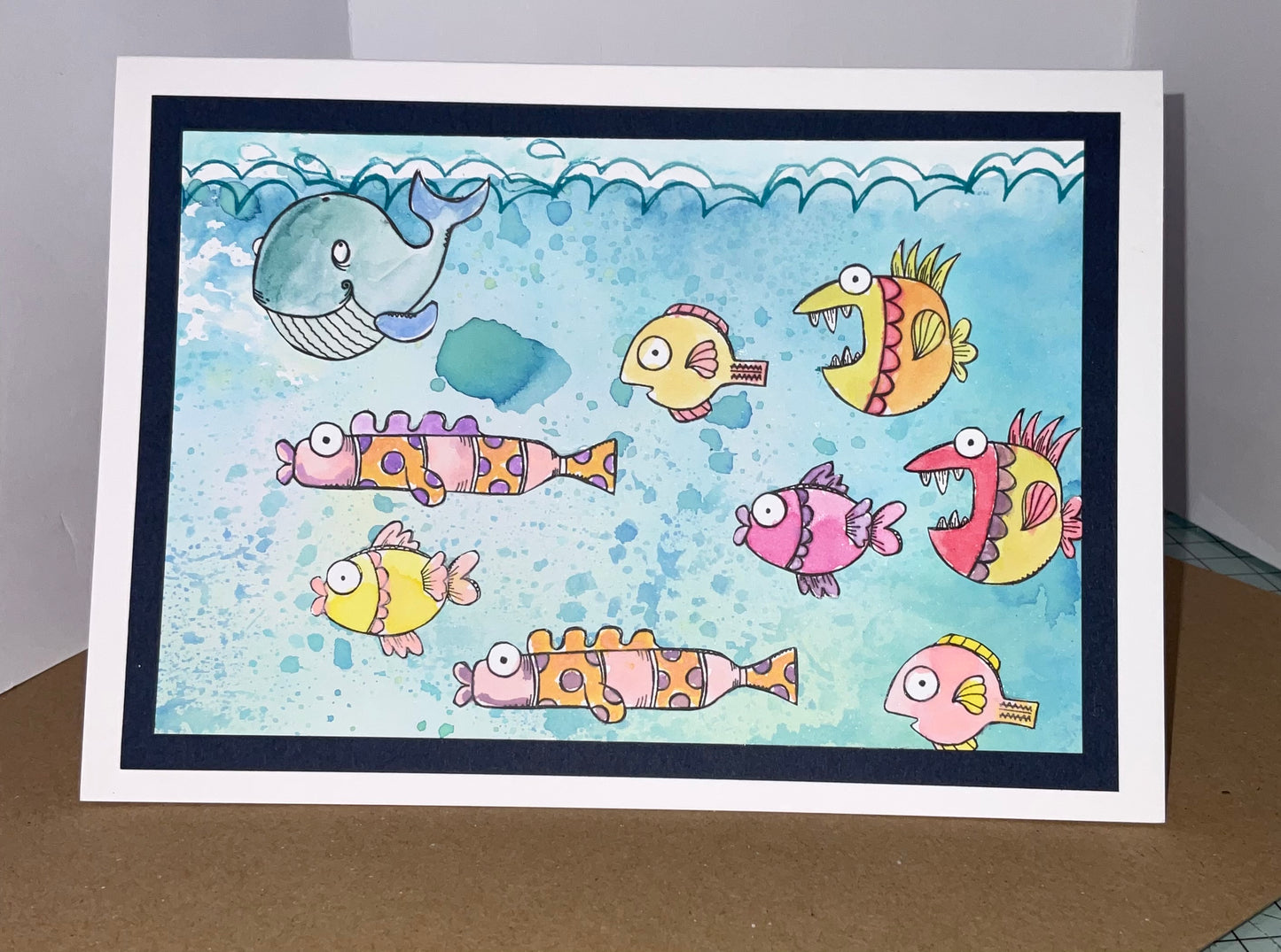 TP-858 - A7 Clear Stamp Set - Plenty of Fish