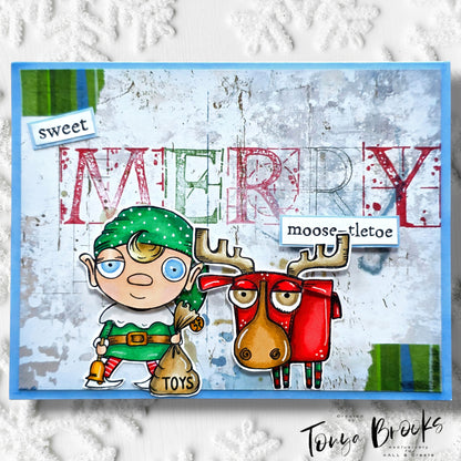 #TP-1311 - A7 Stamp Set - Elf Made