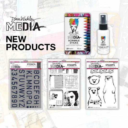 Ranger Dina Wakley MEdia June 2025 Collection