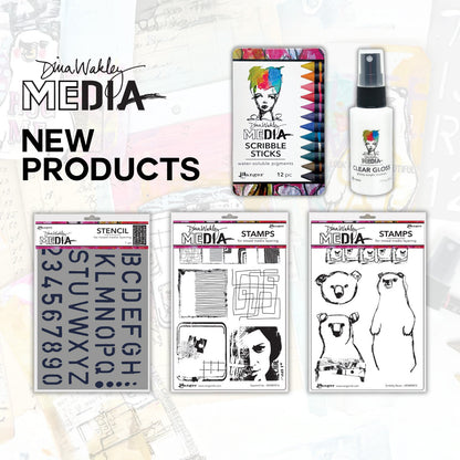 Ranger Dina Wakley MEdia June 2025 Collection