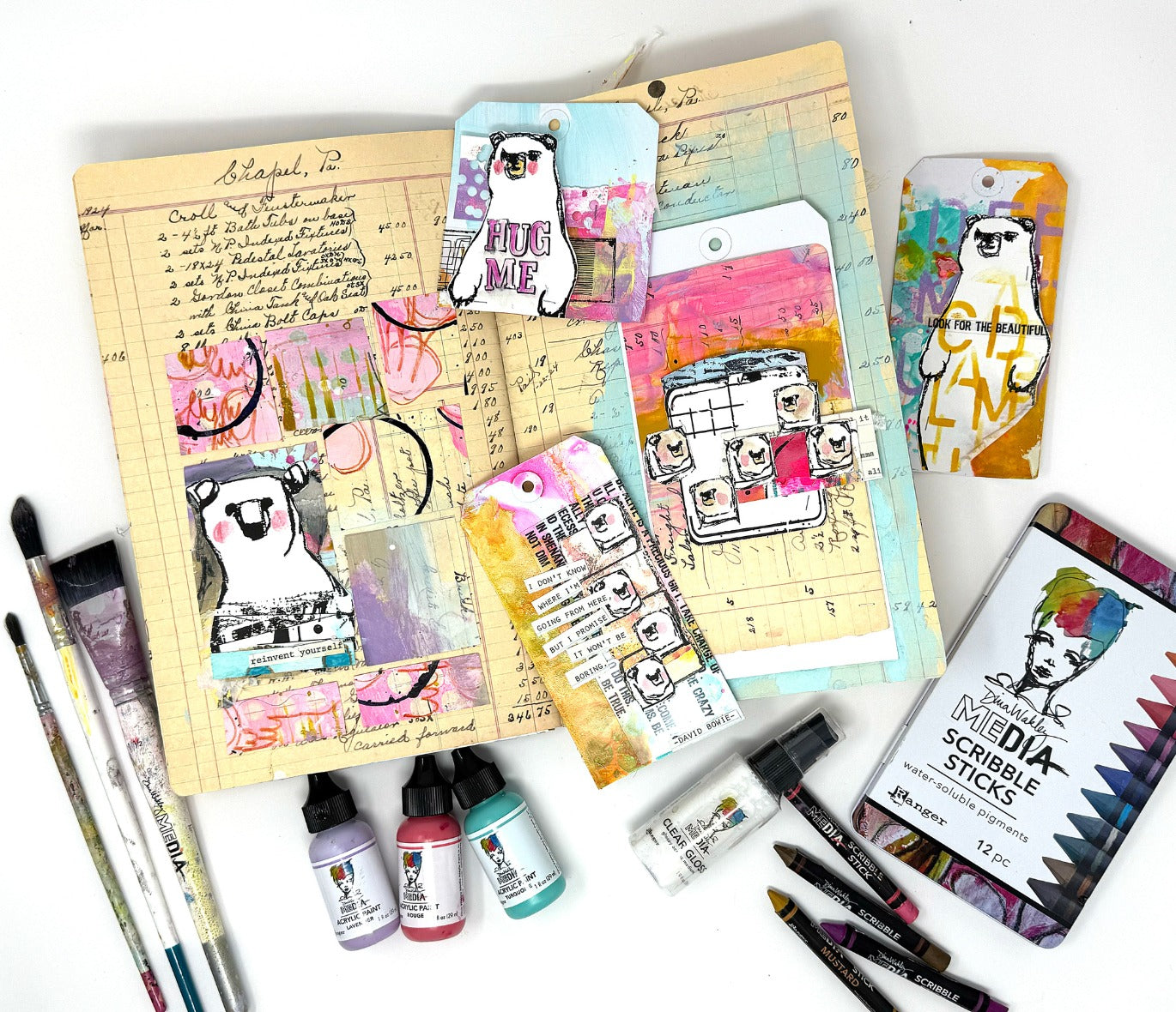 Ranger Dina Wakley MEdia June 2025 Collection