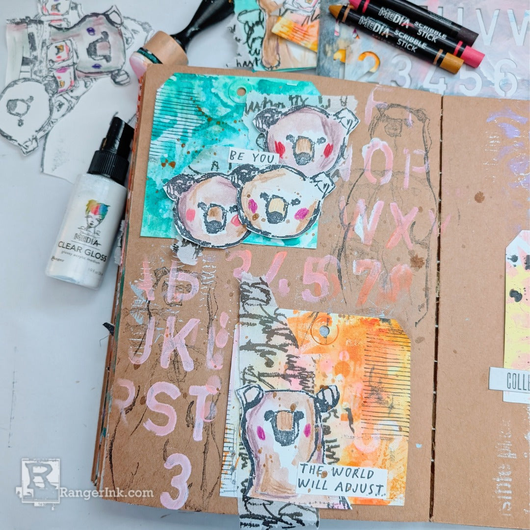 Ranger Dina Wakley MEdia June 2025 Collection