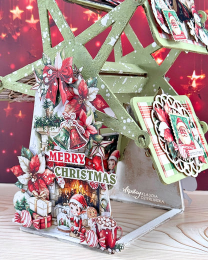 Mintay Holly Jolly 12x12 Inch Paper Elements