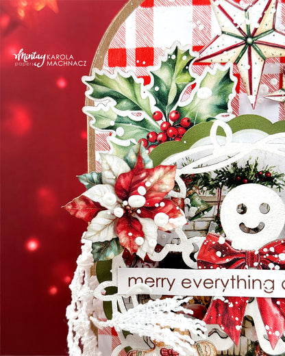Mintay Holly Jolly 6x8 Inch Add-On Paper Pack