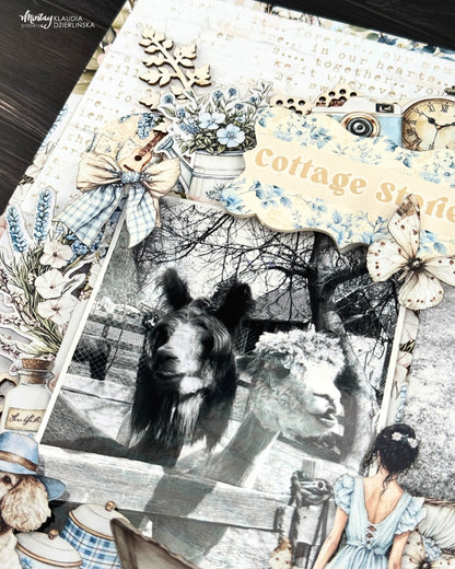 Mintay Cottage Heart Paper Die-Cuts (60pcs)