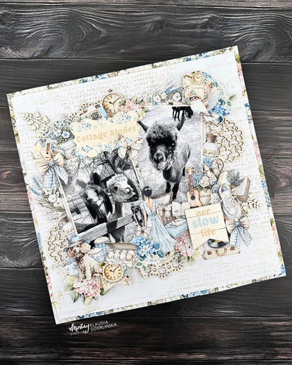 Mintay Cottage Heart 6x8 Inch Paper Elements (27pcs)