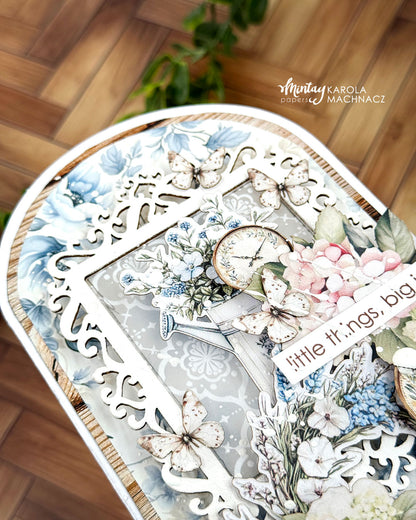 Mintay Cottage Heart 12x12 Inch Scrapbooking Paper Set