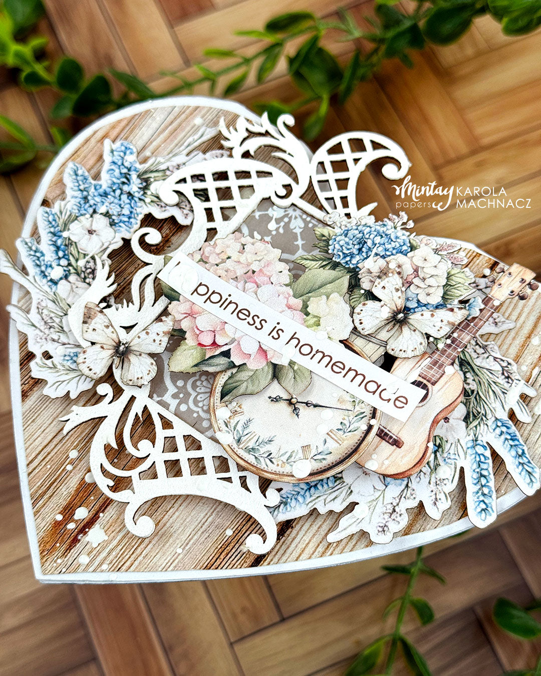 Mintay Cottage Heart 6x8 Add-On Paper Pack