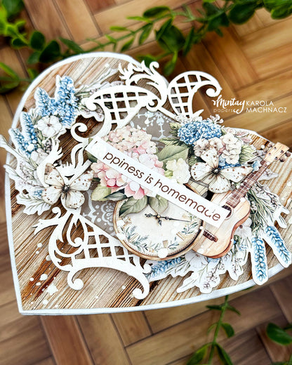Mintay Cottage Heart 6x8 Add-On Paper Pack