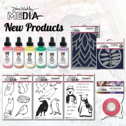 Ranger Dina Wakley MEdia August 2025 Complete Collection