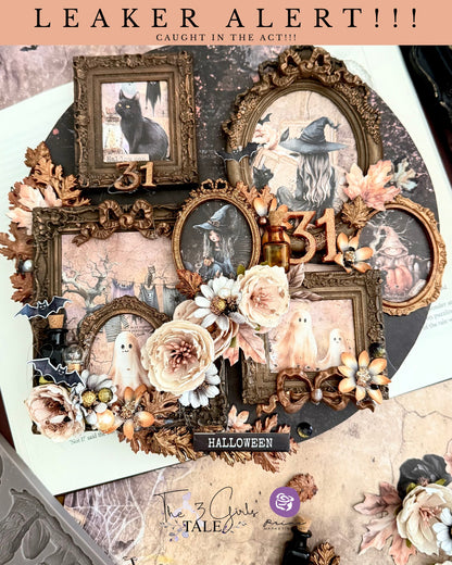 Prima Marketing Bewitched Chipboard Stickers (63pcs)