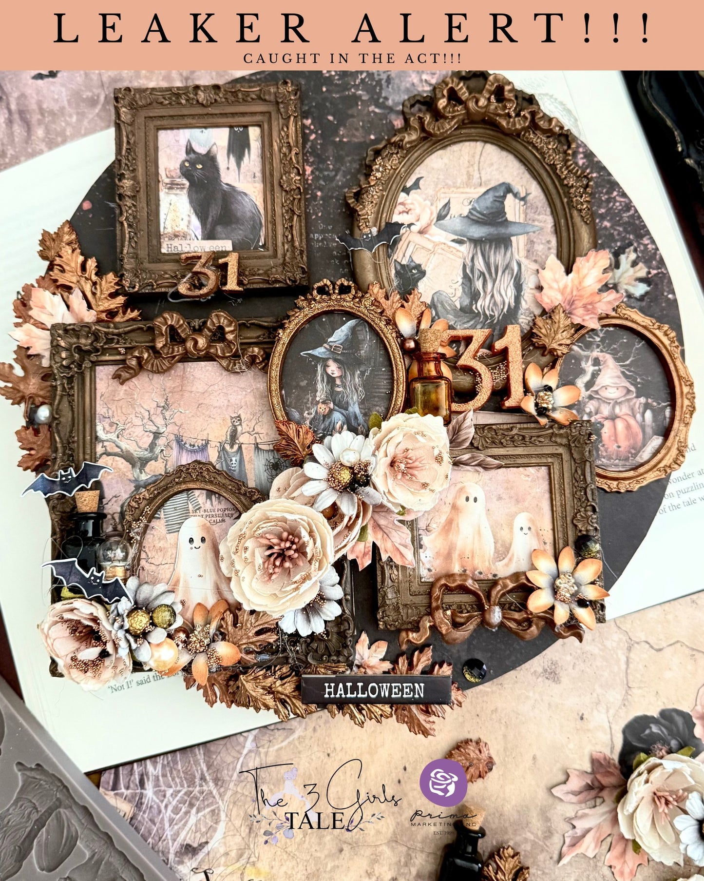 Prima Marketing Bewitched 3x6 Inch Tag Pad