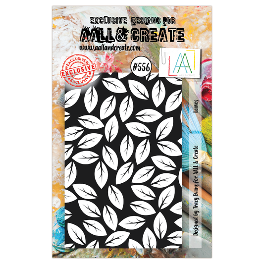 #556 - A7 Clear Stamp Set - Leaves