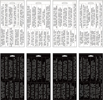 Idea-ology Tim Holtz Big Talk Stickers Tablet - Snarky