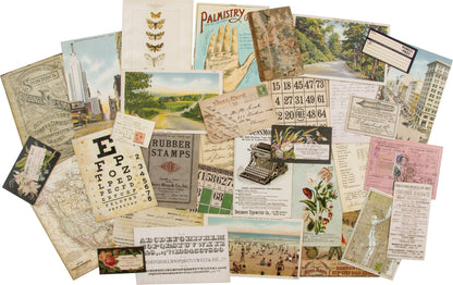 Idea-ology Tim Holtz Layers Remnants 33 Pcs - Paper