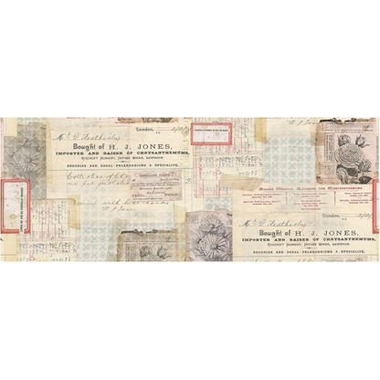 Idea-ology Tim Holtz Collage Paper 6"X6yds - Document