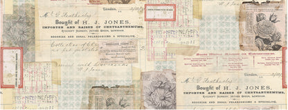 Idea-ology Tim Holtz Collage Paper 6"X6yds - Document