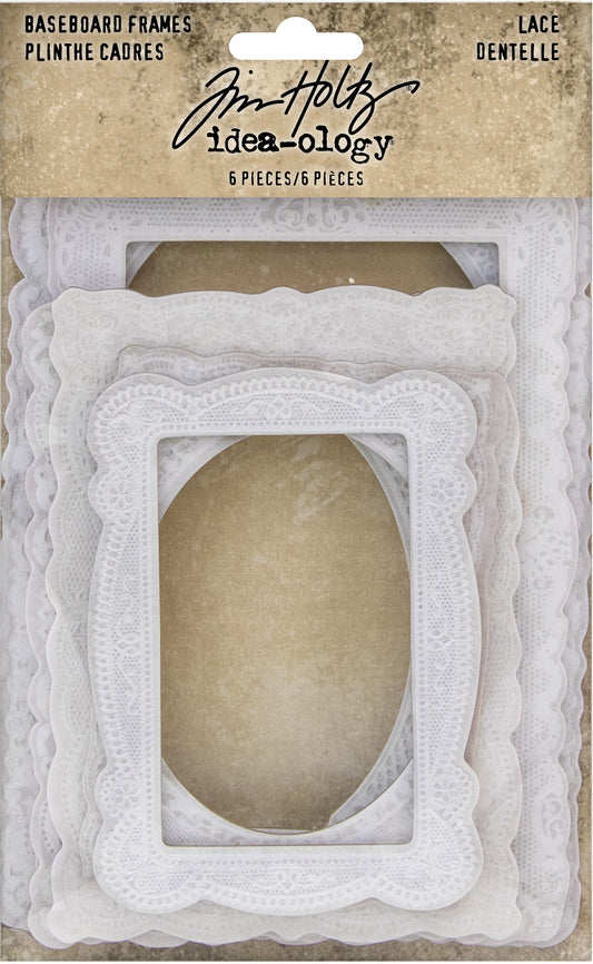 Idea-ology Tim Holtz Baseboard Frames - Lace