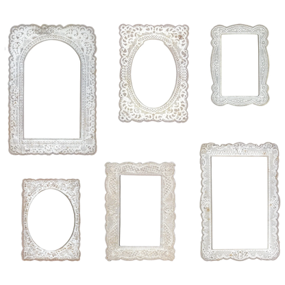 Idea-ology Tim Holtz Baseboard Frames - Lace