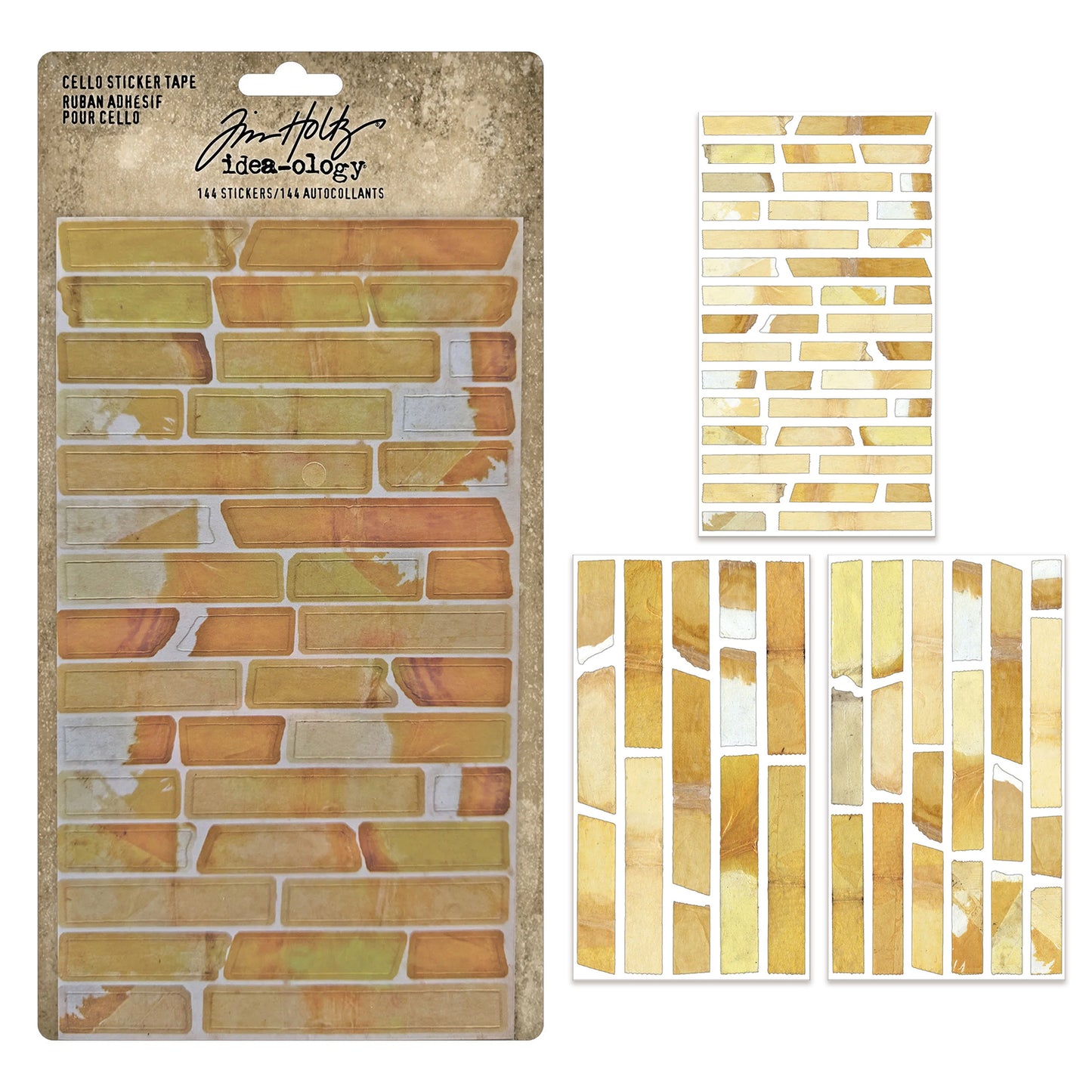 Idea-ology Tim Holtz Cello Sticker Tape - 144 Pcs