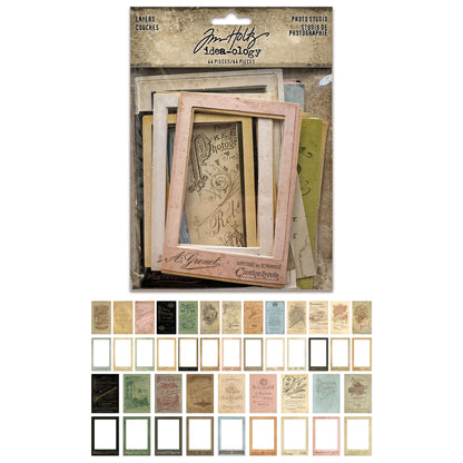 Idea-ology Tim Holtz Layers Photo Studio - 44 Pcs