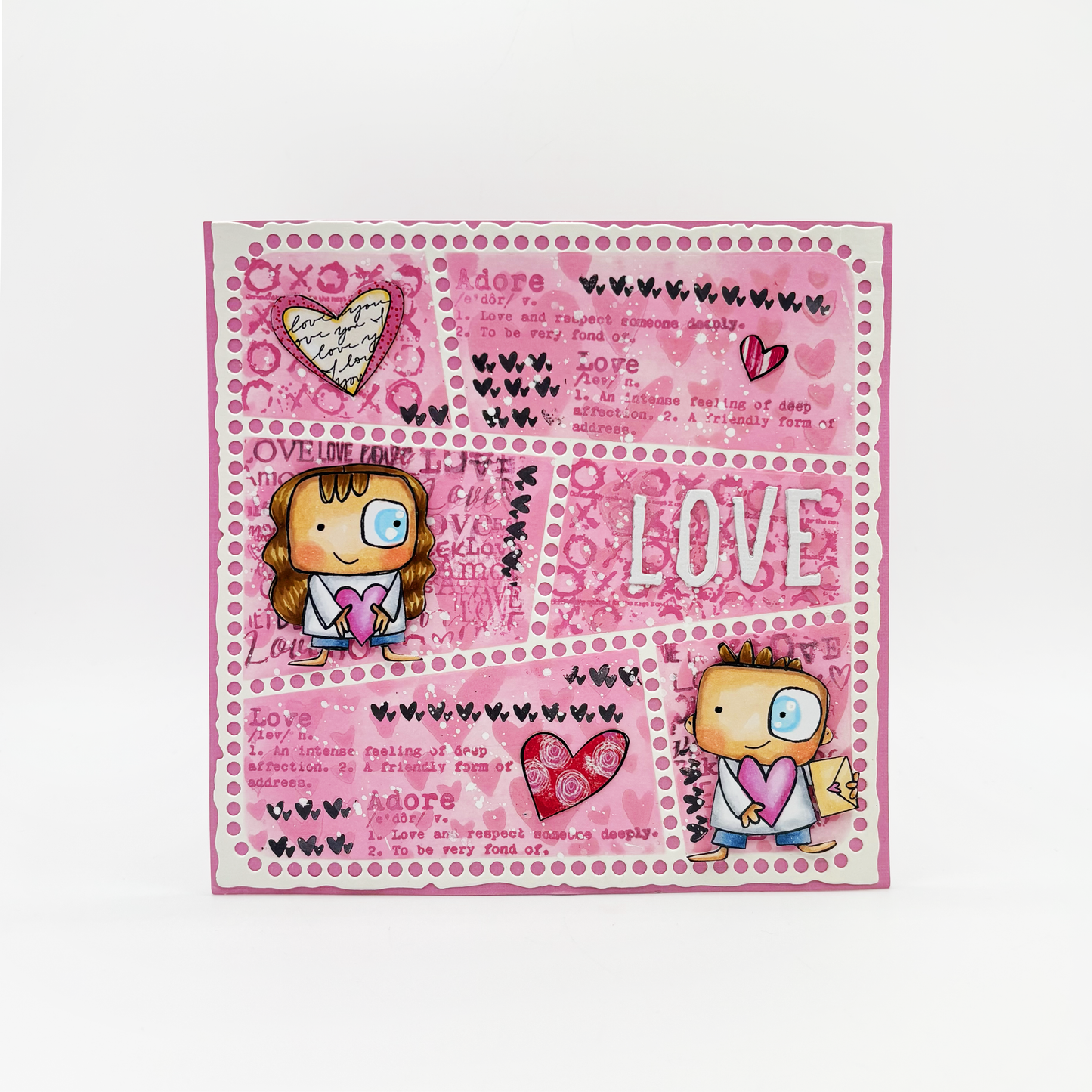 #932 - A7 Stamp Set - Love Wins